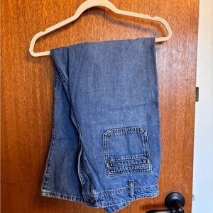 Old Navy Women's Blue Wide-Leg Jeans